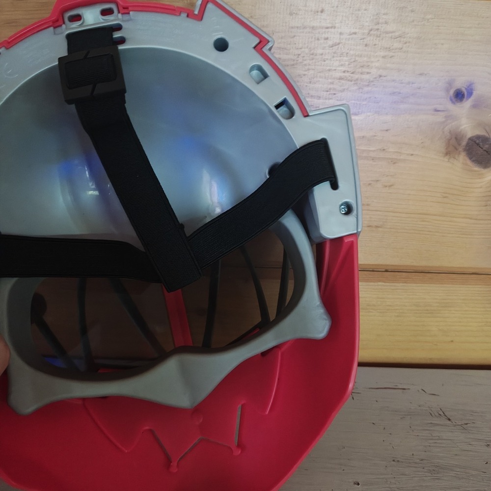 Hasbro Power Rangers Dino Fury Red Ranger Electronic Mask Tested Working - Picture 3 of 5